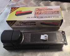 Zigarettenstopfer Stopfer Stopfmaschine Stopfgerät schwarz 