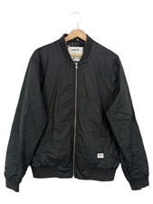 WEMOTO Herren Sweatjacke Bomberjacke Gr. 52/L Schwarz Streetwear Casual