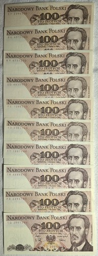 Alte banknoten 1976 - 10,