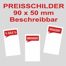 Preisschilder