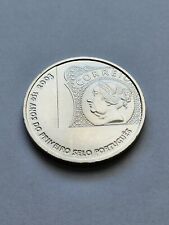 Portugal 5 Euro 2003 Silber Gedenkmünze – 150 Jahre portugiesische Briefmarken