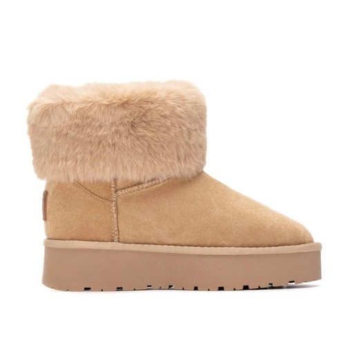 Xti stiefeletten frau mit pelz - stiefeletten,