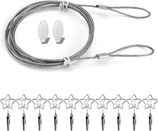 Fotoseil mit Klammern