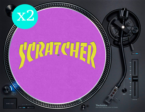 Scratcher pink - pink, 12"