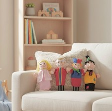 TCM Tchibo 4 x Handpuppen für