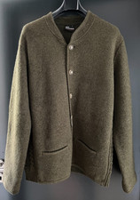 Damen Trachten Janker/Jacke Grün mit Zopfmuster ca. Gr. 54 v. Sigi Scheiber