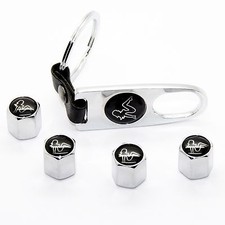 Ventilkappen Schlüsselanhänger Mudflap Girl Frau Ventile chrom schwarz Rad LKW