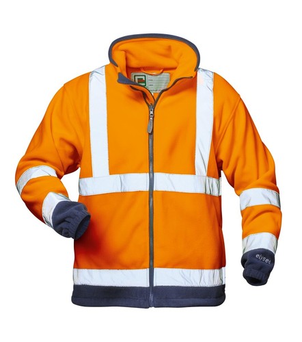 Warnschutz fleecejacke fleece - fleecejacke,
