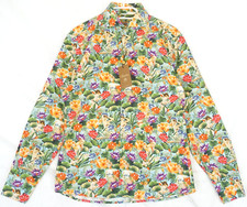 Stenstroms Slimline Floral Bunt Print Freizeithemd Herren Slim Fit Größe M