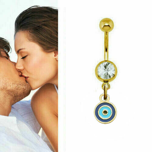 Bauchnabelpiercing mit