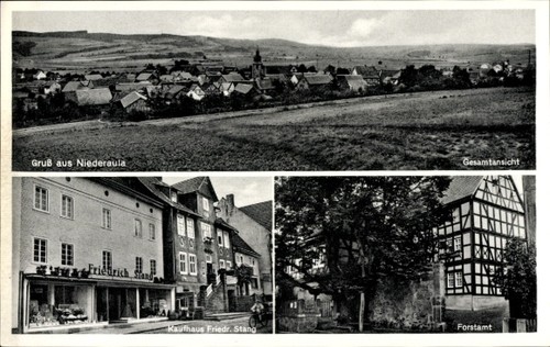Niederaula hessen - ak,