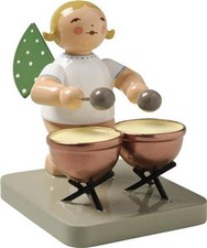 Wendt & Kühn Engel m. 2 Kesselpauken stehend 650/25 neu v. Fachhändler