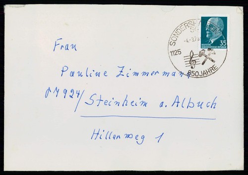 Ddr postkarte 1975 - ddr,