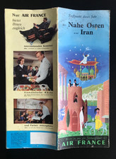 Air France Luftfahrt Prospekt