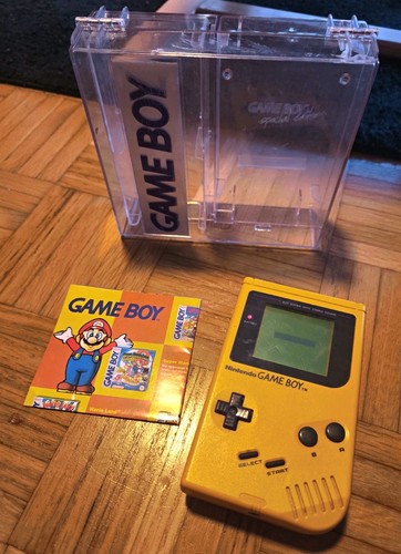 Nintendo game boy classic - boy, gelb