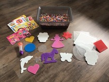 Bügelperlen Set Schablonen Hello Kitty Prinzessin Pferd etc