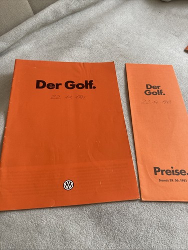 Original golf prospekt - 1,