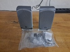 2x JBL SCS200SAT Satelliten Lautsprecher Grau ...273, Füße + Wandhalterung 02