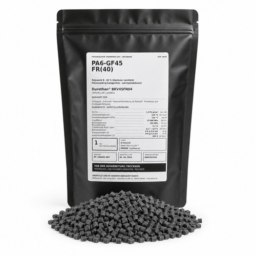 Pa6 gf45 granulat 1kg schwarz - 1kg,