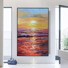 Meer strand acrylgemälde - strand,, 3d