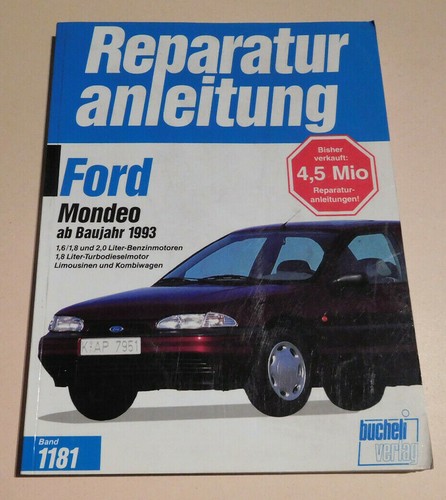 Reparaturanleitung ford mondeo - reparaturanleitung,