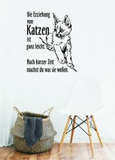 Wandtattoo die erziehung - -, "die