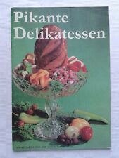Pikante Delikatessen, Rezeptheft DDR-Zeitschrift 1973