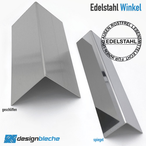 Edelstahl winkel k240 v4a - edelstahl,