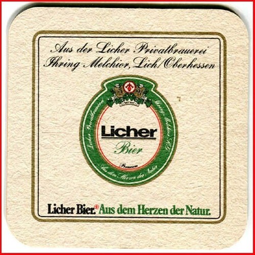 Bierdeckel licher - (87),