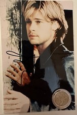 Brad Pitt Original Autogramm Autograph