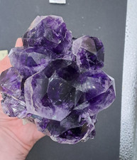 Amethyst Stufe, dunkles violett, 1180g, sehr dekorativ (Uruguay oder Brasilien?)