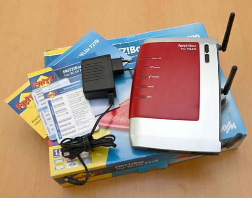 Avm fritz box - fon, wlan
