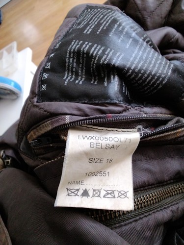 Barbour belsay damen - ",
