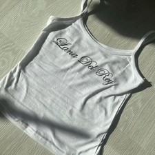 Lana del rey white top