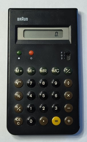 Braun 4835 taschenrechner aus - 4835,