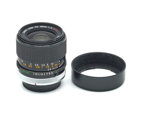 Canon 35mm s c - fd, 2.0
