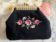 Vintage schwarze Geldbörse