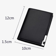 Modische Geldbörse mit Eisenrand, geräumiger Kartenaufbewahrung und sicherem Verschluss