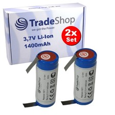 2x Li-Ion Akku 1400mAh ersetzt