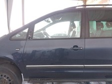 VW Sharan 7M Tür vorn links Fahrertür LD5Q Shadow Blue Metallic Facelift BJ2009