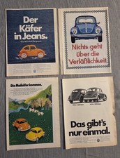 VW Käfer Werbebilder 70er