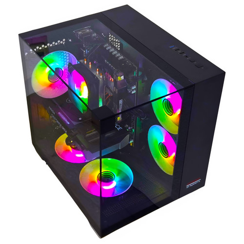 Gaming triorama black rtx - gaming, black|