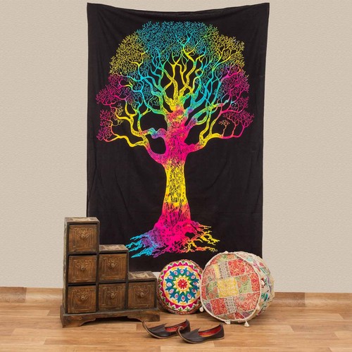 Wandbehang tagesdecke baum - wandbehang,