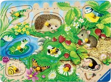 10 Teile Ravensburger Kinder Puzzle my first wooden Meine Gartenfreunde 12004040