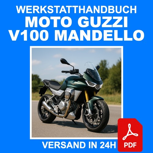 Werkstatthandbuch moto guzzi - moto,