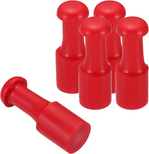 15mm Stempelgummi-Rundgriff, 5er-Pack Gummiknöpfe Stempelhalter für Stempelherst