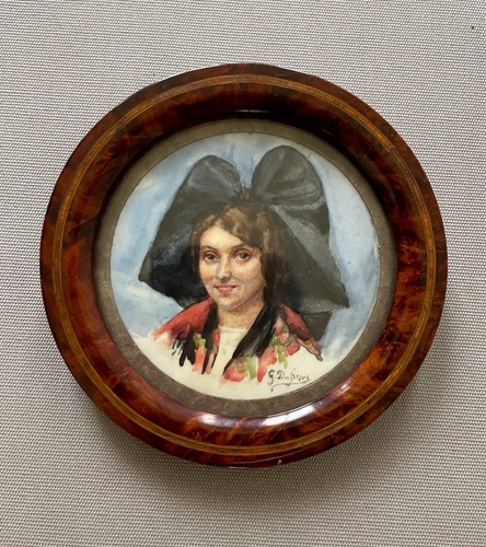 Porträt einer elsässerin - porträt,