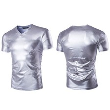 Herren Glänzend Wetlook