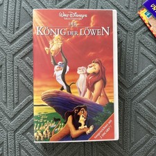 Walt Disney der König der Löwen VHS Meisterwerk Edition 1994 mit Hologramm