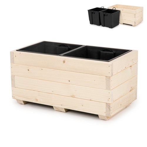 Blumentopf holz pflanzkübel - blumentopf,